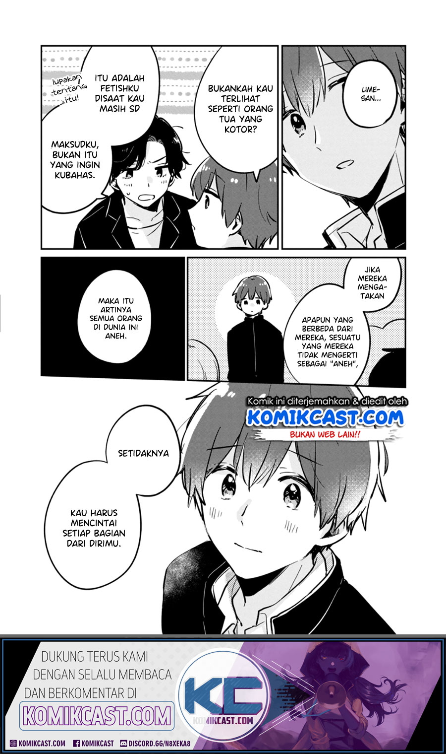 It’s Not Meguro-san’s First Time Chapter 37.5 Bahasa Indonesia